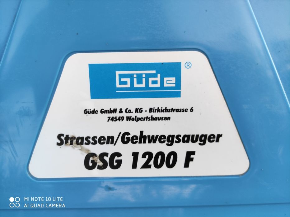 Odkurzacz ogrodowy do liści Gude