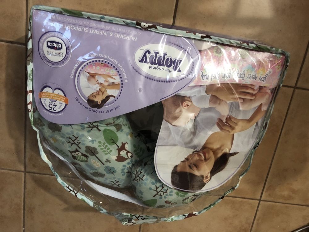 Almofada amamentar Boppy  - certificada para um bom sono do bebe