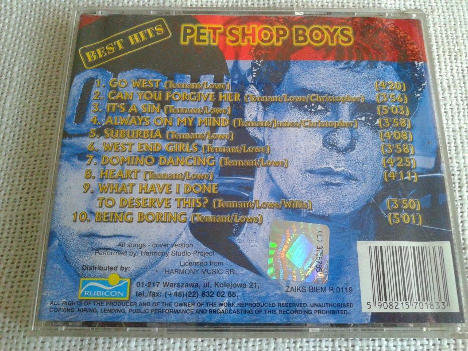 Pet Shop Boys - Best Hits CD