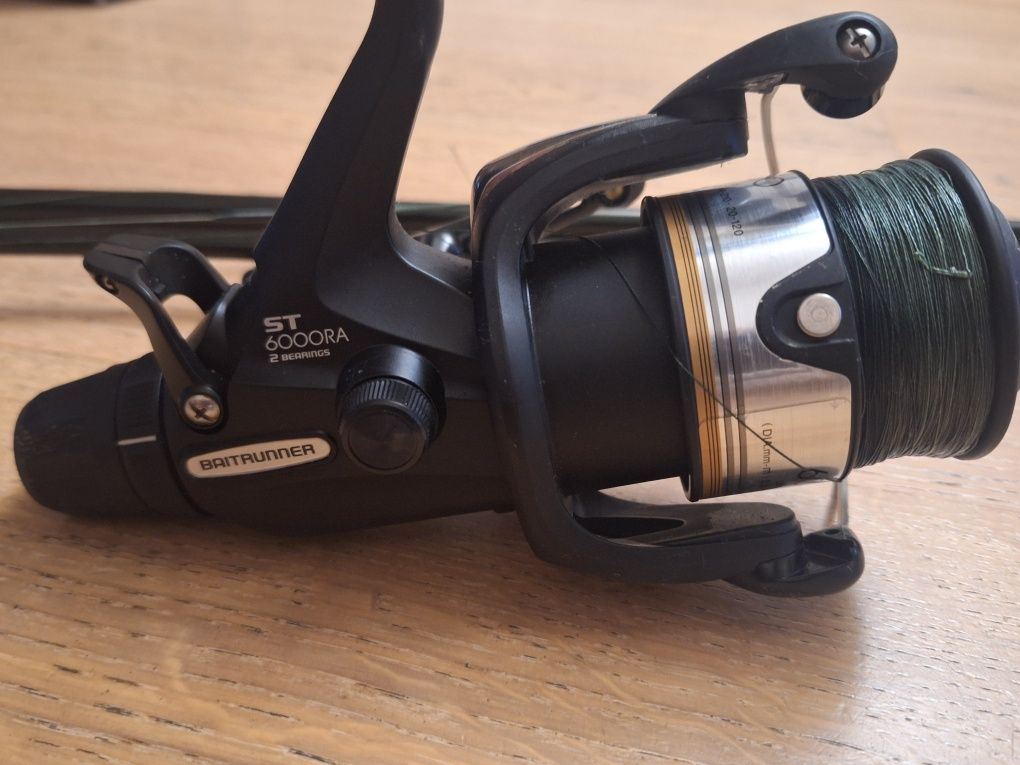 Karpiówka Mistrall Aqua Grande Carp i shimano baitrunner 6000