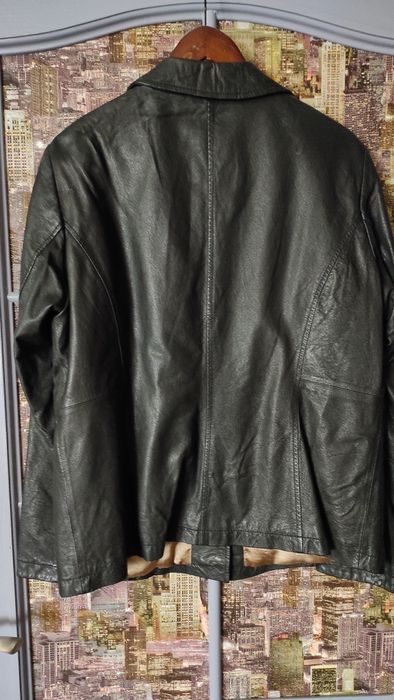 Кожаная куртка - пиджак