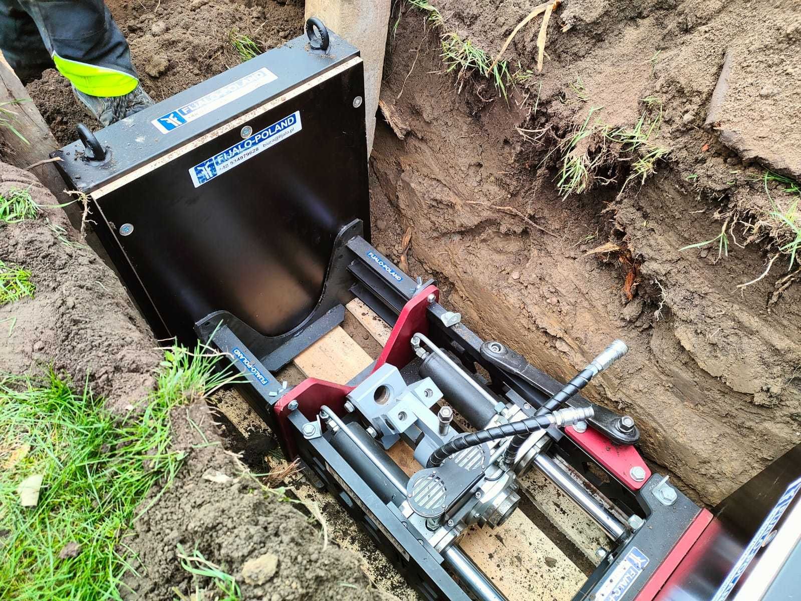 Sterowany przecisk hydrauliczny ALUSTEER