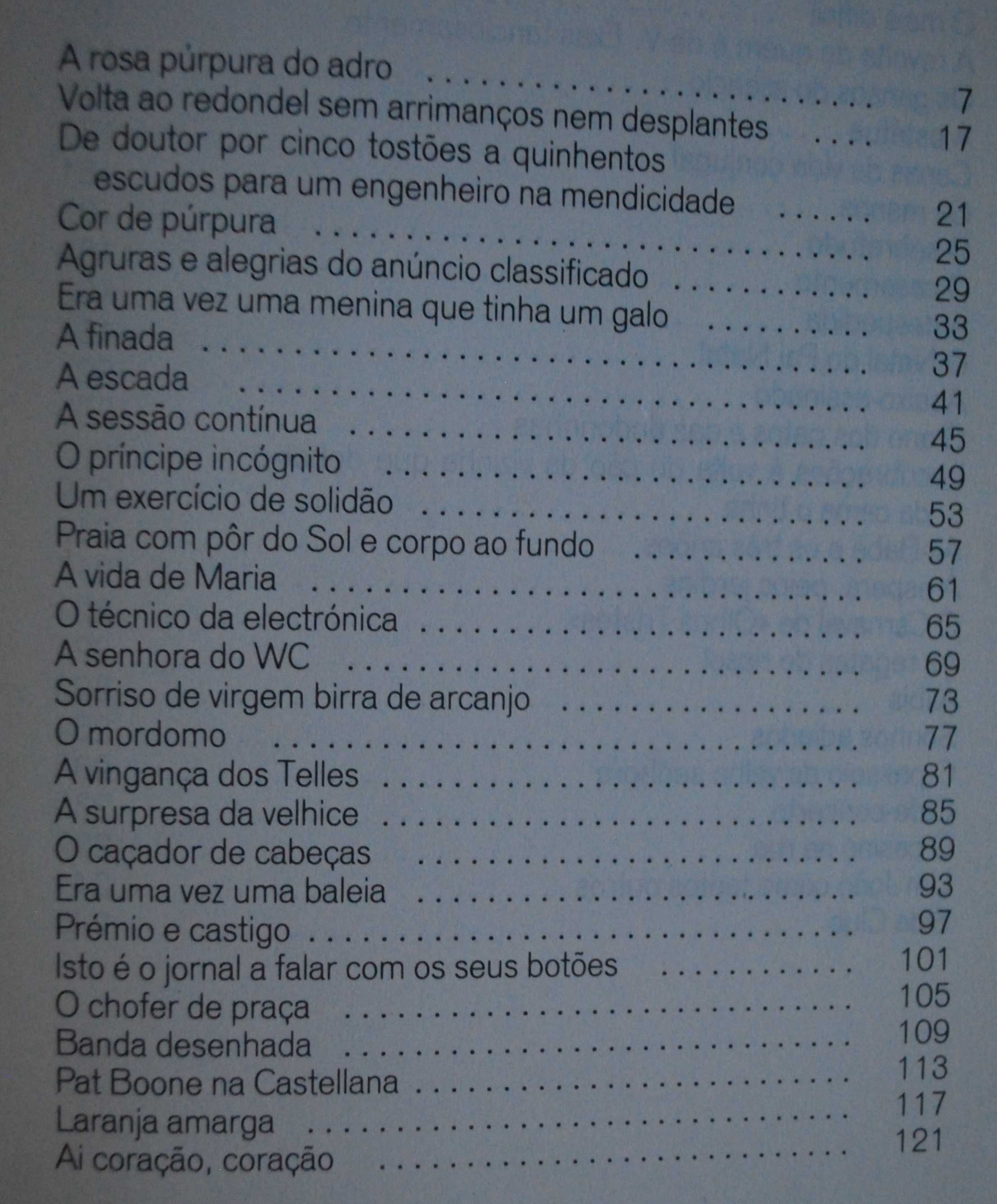 Histórias Para Ler e Deitar Fora de Joaquim Letria  - 1º Edição 1987