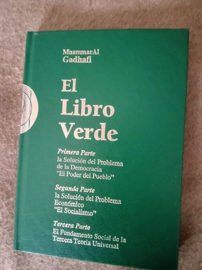 Livros impressos nos Séculos XV e XVI,O livro Verde de Myanmar Gadhafi