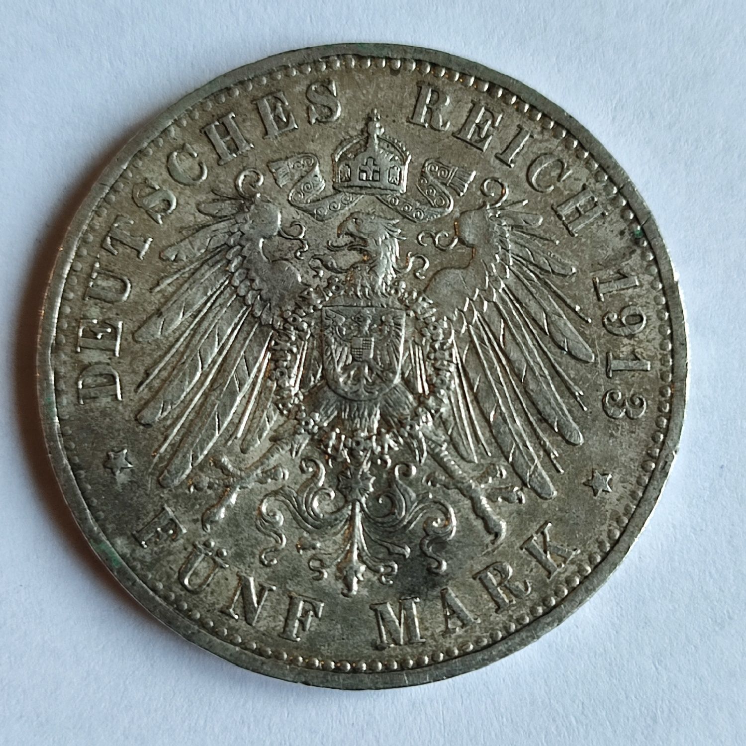 5 Marek A 1913 Wilhelm 2 w mundurze