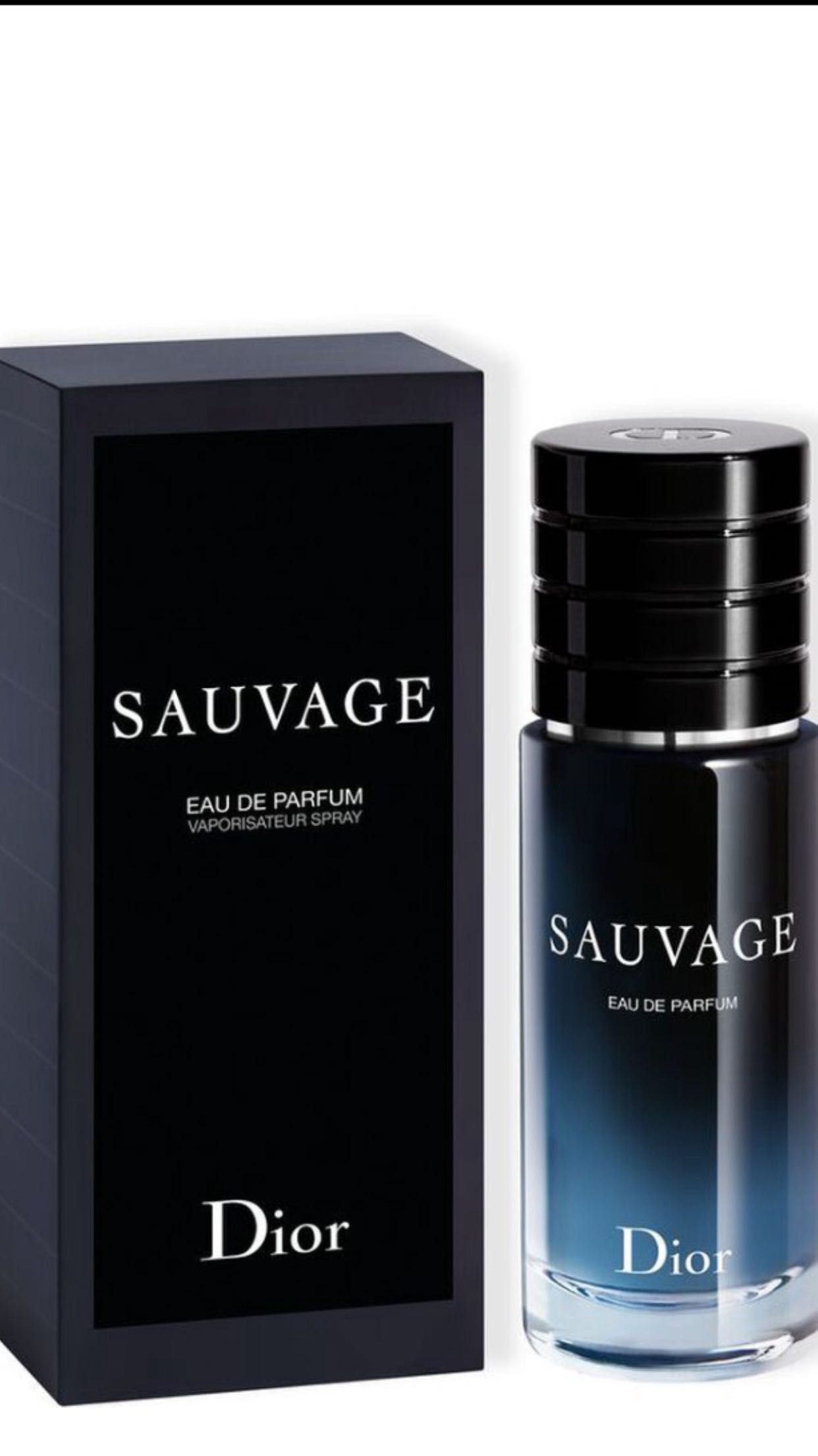 Vendo perfume original da dior sauvage
