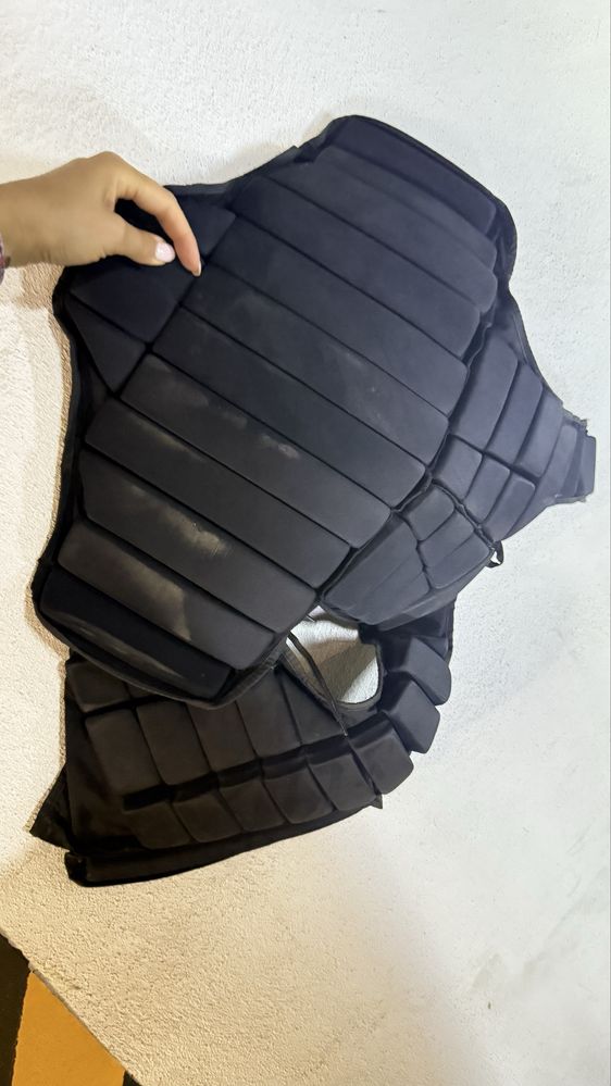 Kamizelka ochronna buty zimowe jazda konna dla 150 cm wzrostu max