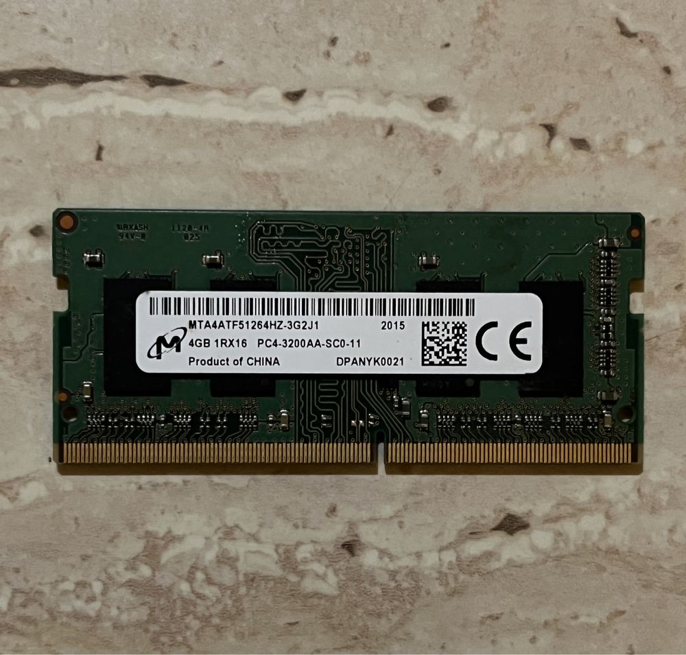 RAM do laptopa 4gb