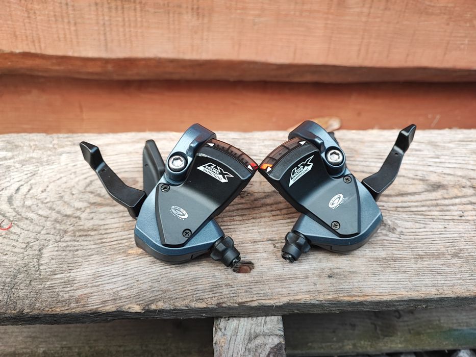 Manetki rowerowe Shimano Deore LX M570 3x9 Retro MTB