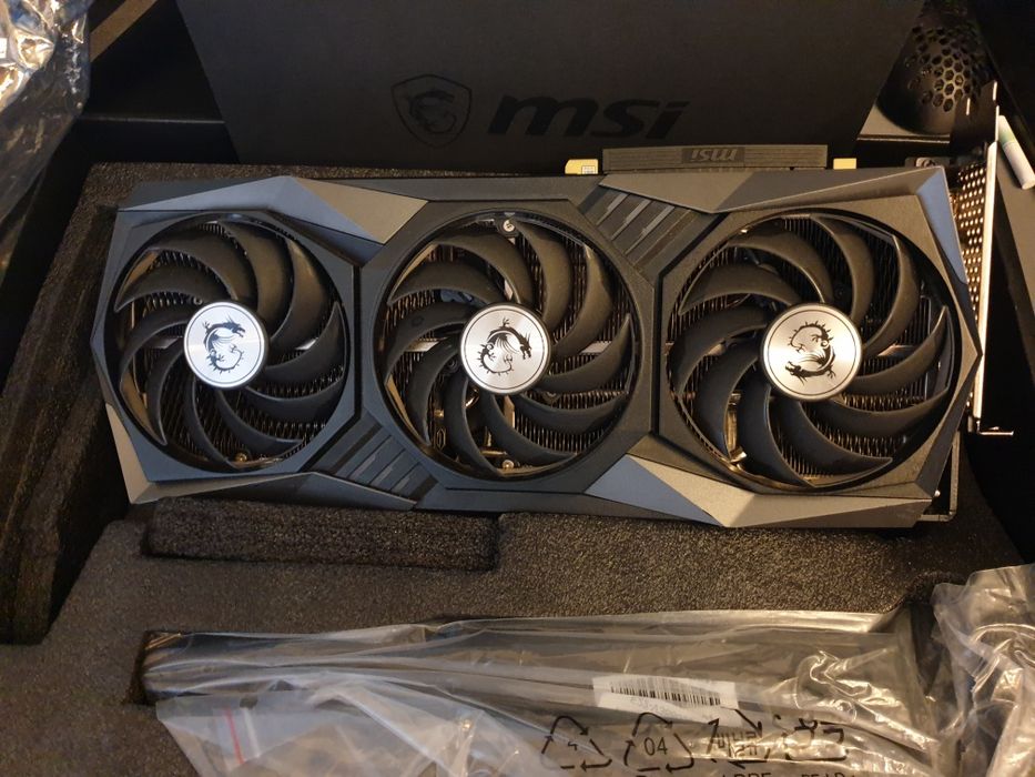 Відеокарта Msi Rtx 3070TI Gaming X Trio 8gb