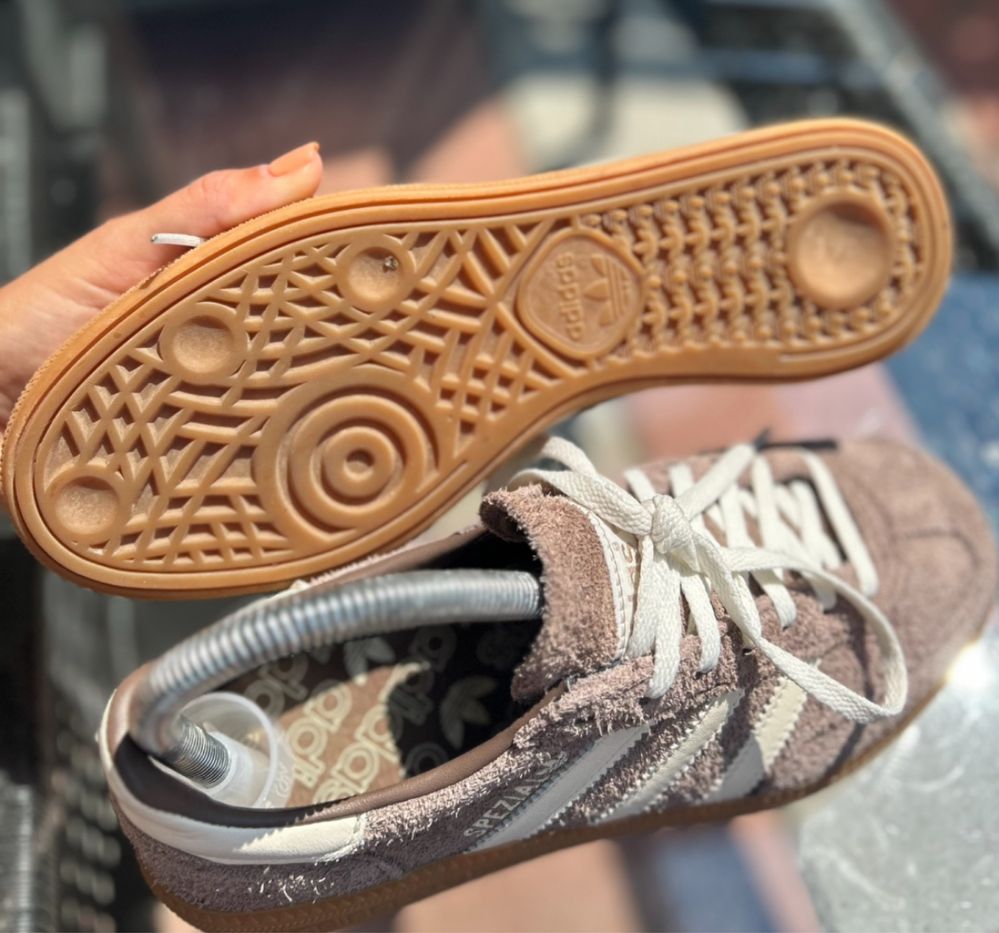 Adidas Spezial handball trampki sneakersy brazowe samba gazelle r.37