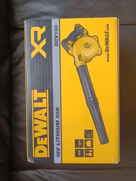 Повітродувка акумуляторна DeWALT DCV100