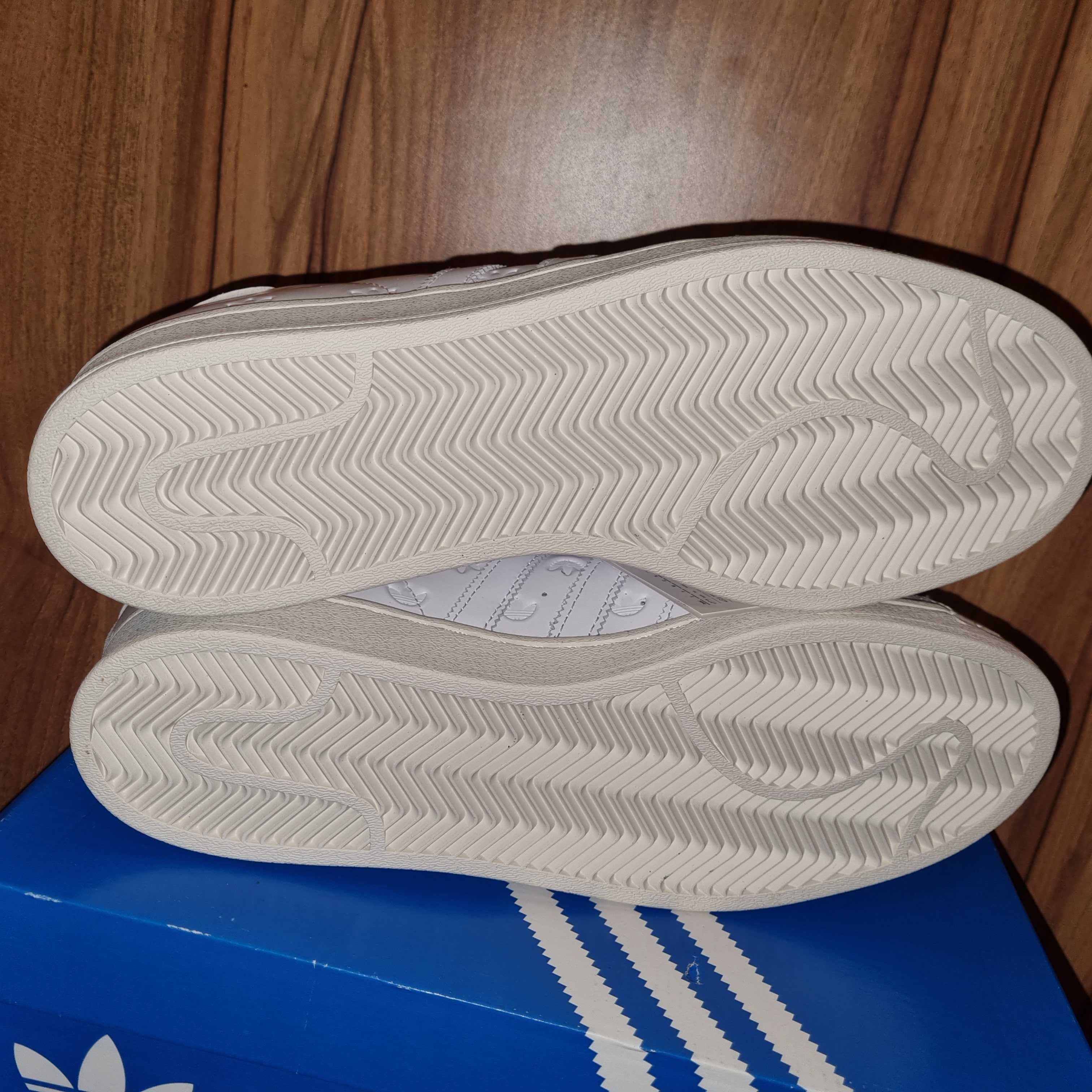 Nowe Buty Adidas Superstar Original Białe r. 46 GY0025