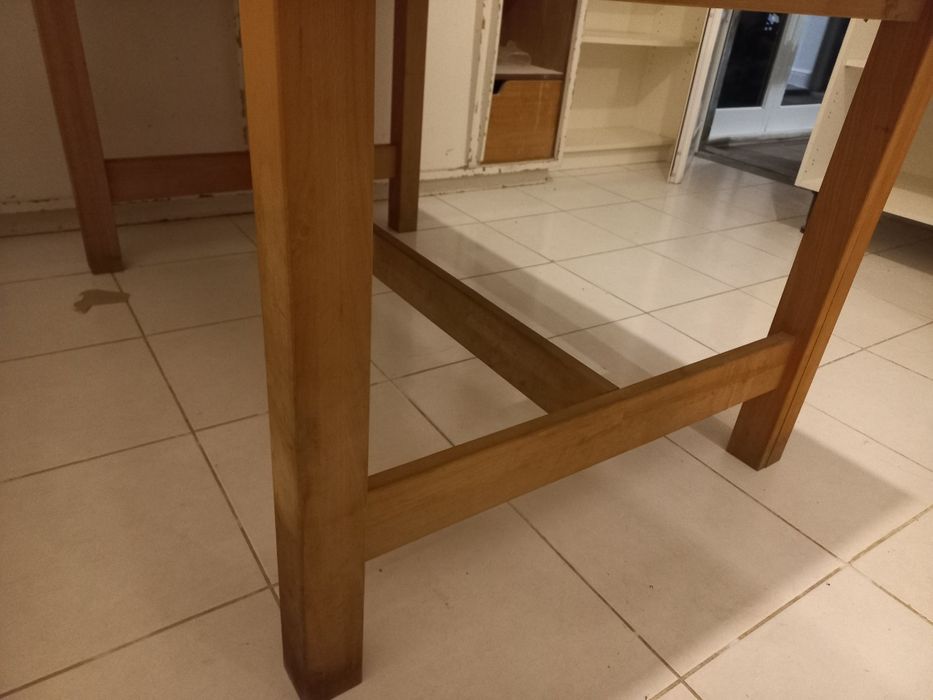 Mesa madeira extensível IKEA