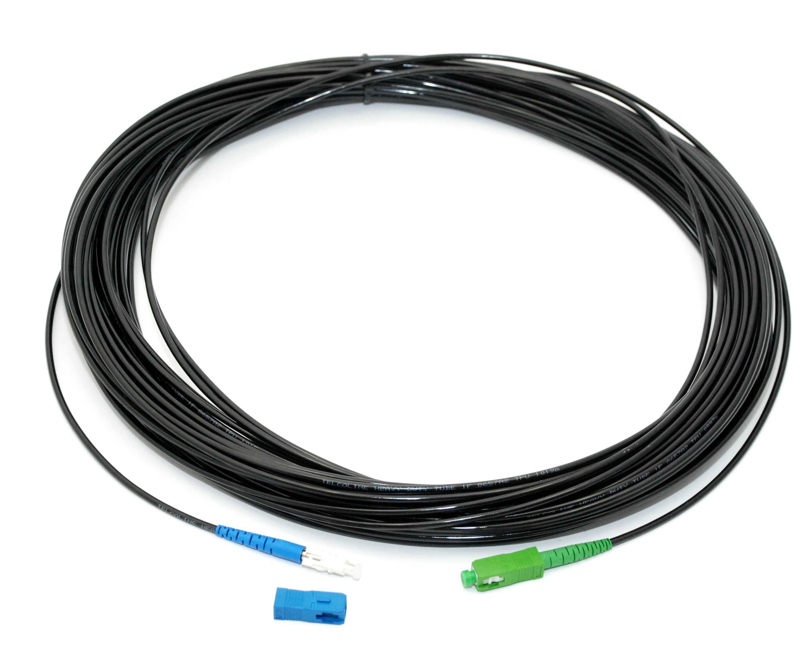 Patchcord światłowodowy 1J, 10-300 m, G.657A2, 3 mm, SC/APC, SC/UPC