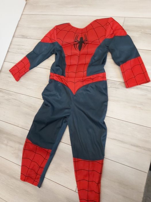 Strój karnawałowy przebranie kostium Marvel spider man r 98-104