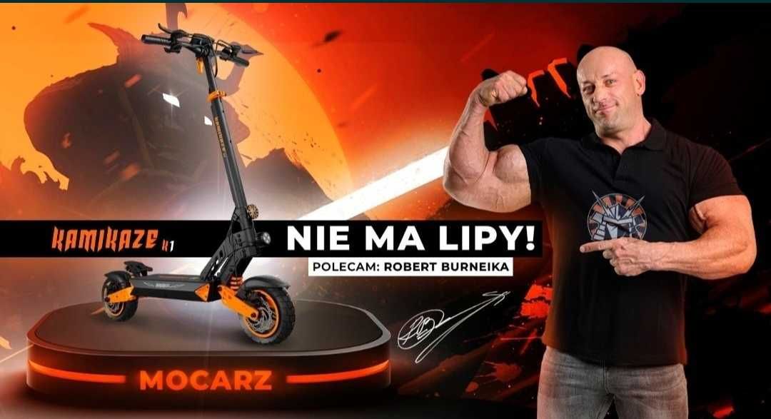 Kamikaze K1 max dwa silniki nowa hulajnoga elektryczna