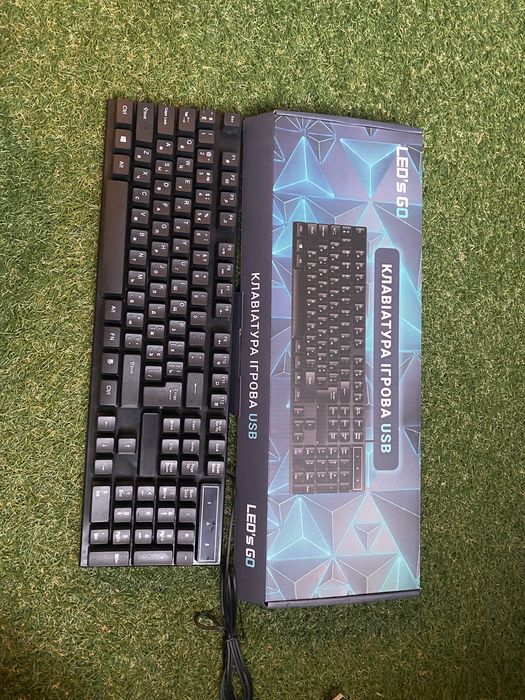 Клавіатура ігрова USB LEd’s GO