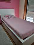 Cama de solteiro 200x90 cm