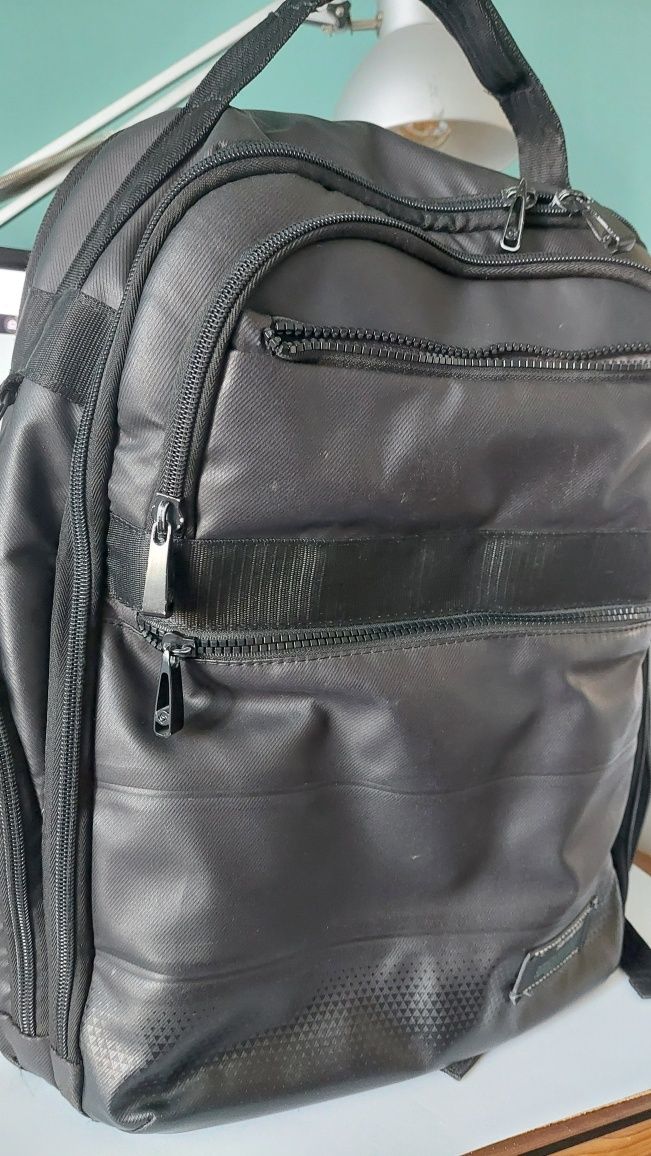 Sansonite Mochila de viagem em pele