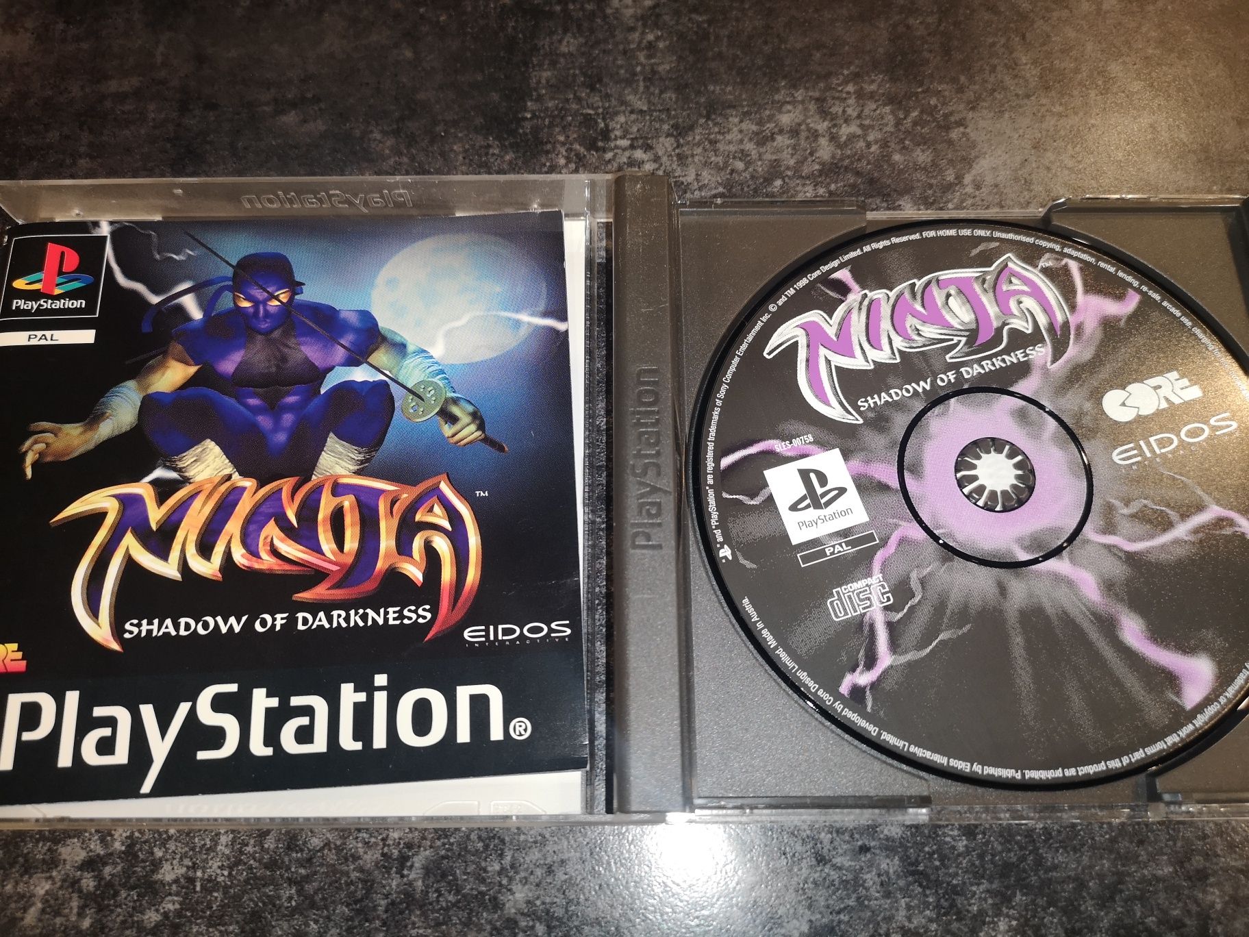 Ninja Shadow of Darkness PSX PS1 gra (STAN BDB) kioskzgrami