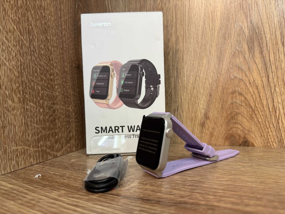 SmartWatch Your Fitness Tracker model T50S  - Jak Nowy Kolor Fioletowy