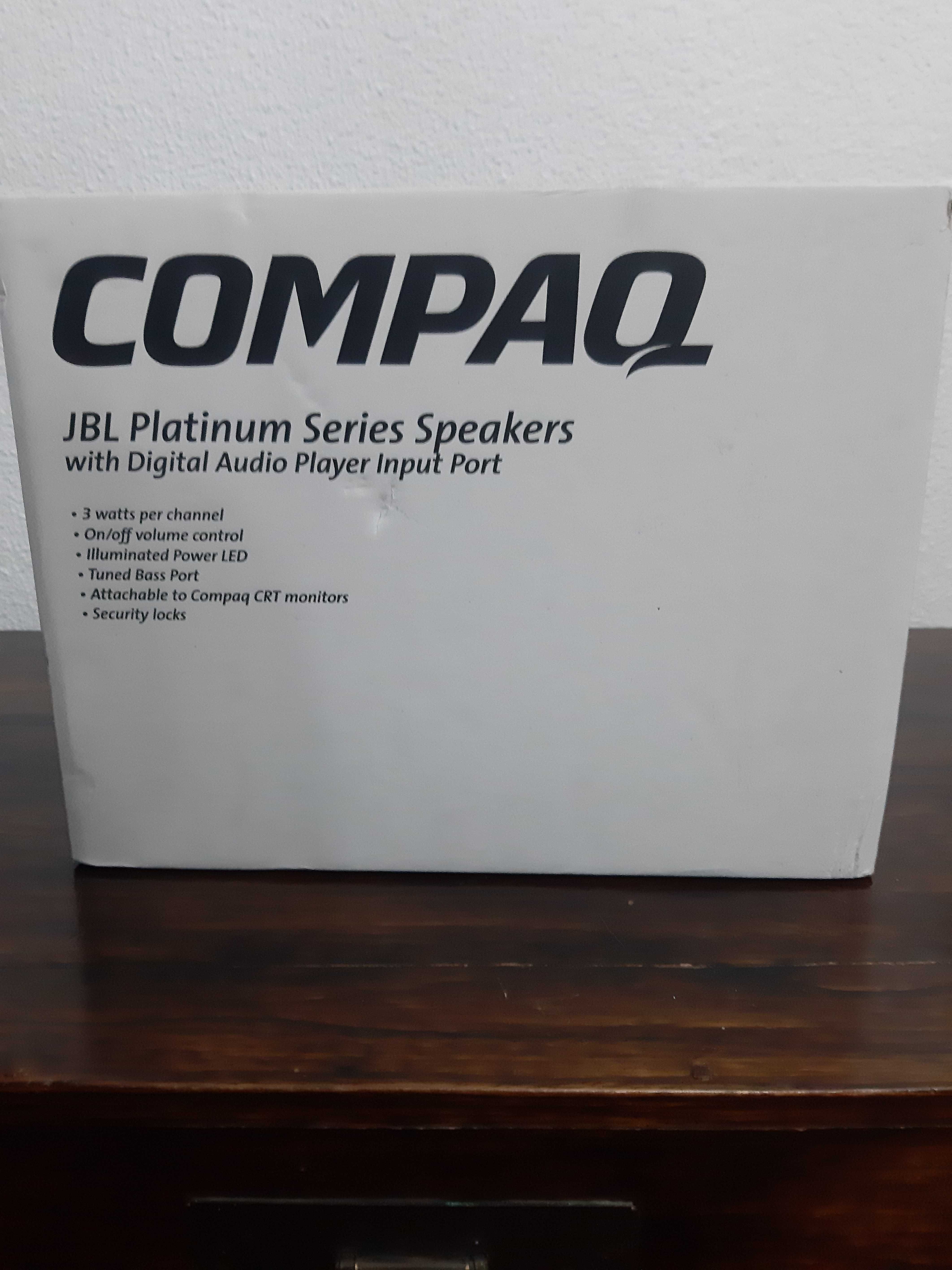 Colunas JBL platinium novas