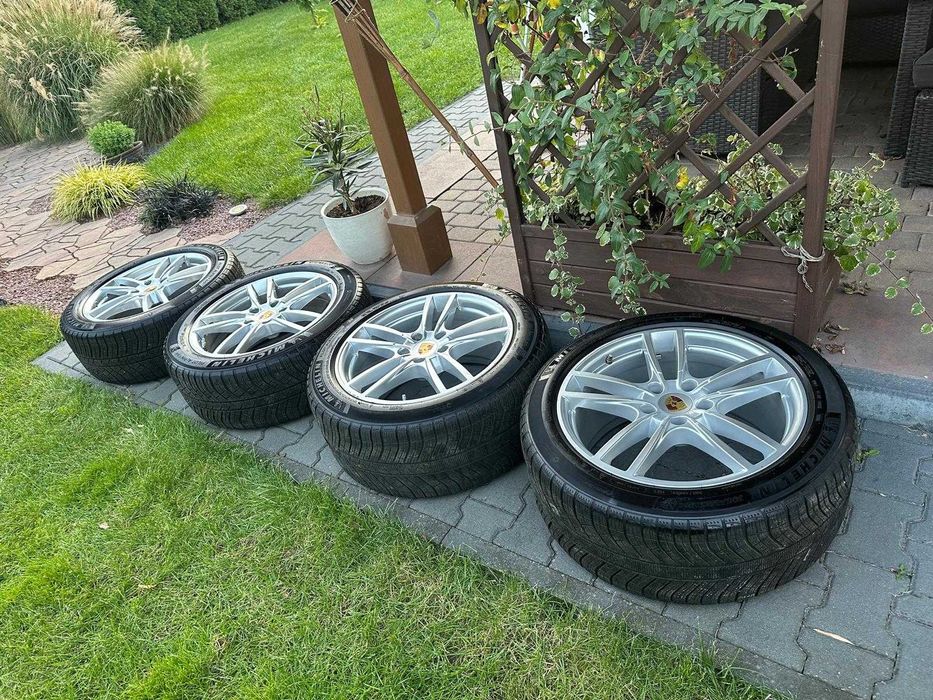 Felgi 20" Porsche OE 9Y0 Michelin Pilot Alpin5 SUV koła zimowe Cayenne