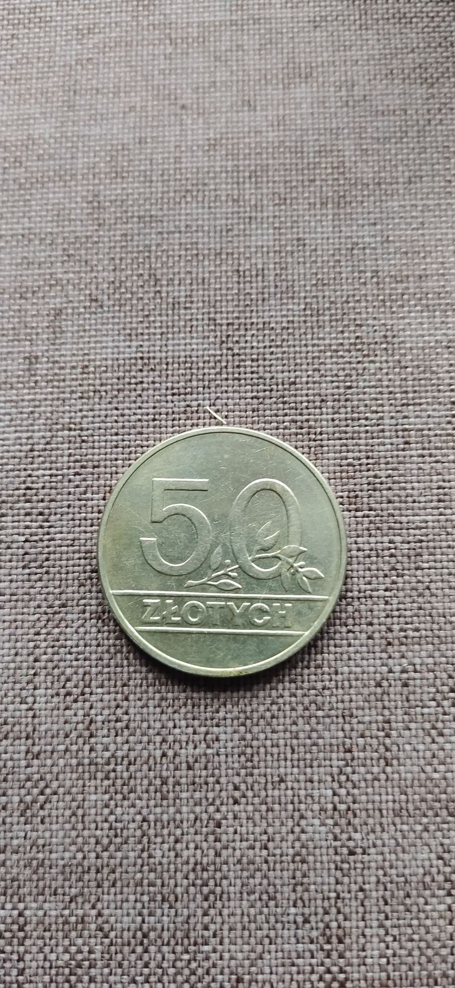 Moneta 50zł z 1990 roku