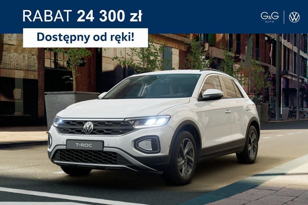 Volkswagen T-Roc 1.5 TSI 110 kW / 150 KM manualna, 6-biegowa