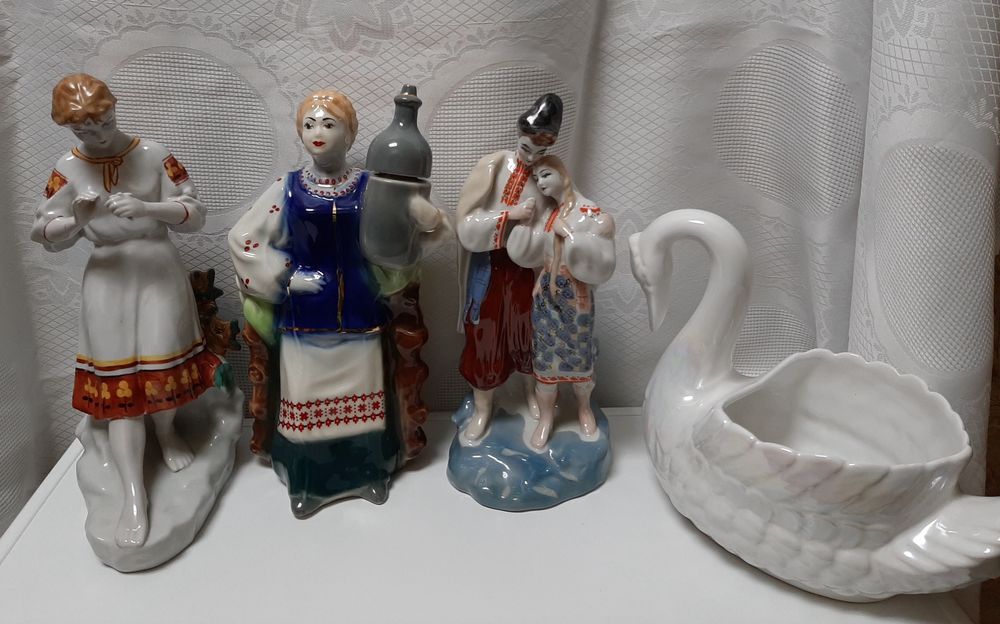 Фарфоровые статуэтки времени СССР