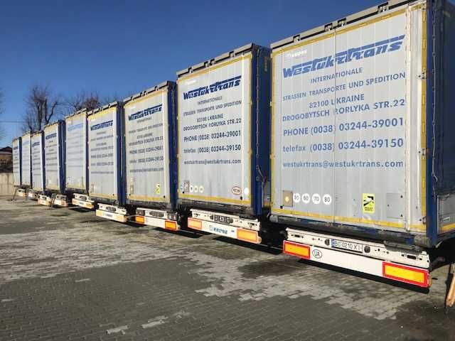 Напівпричіп тентований - KRONE