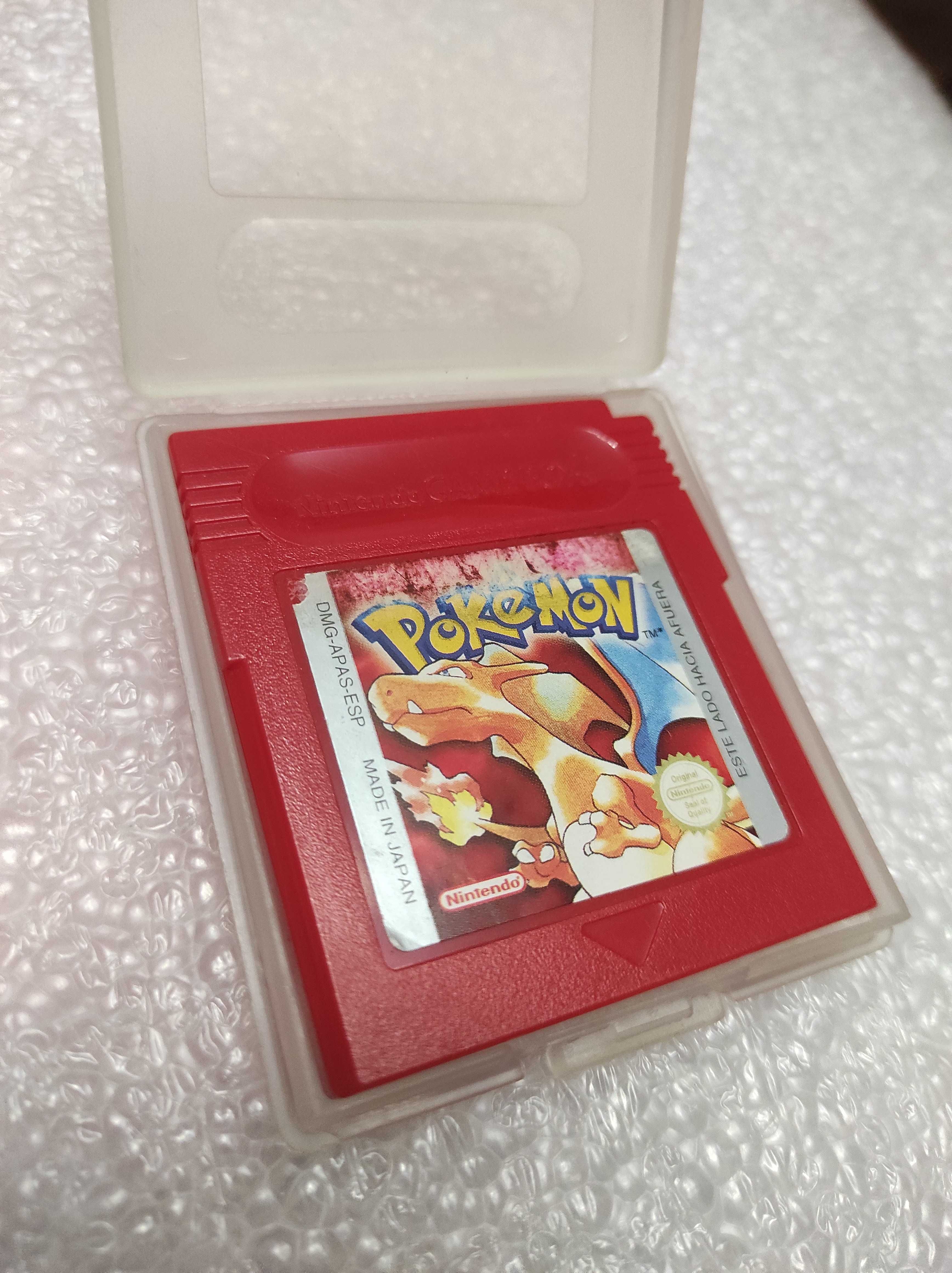 Nintendo GameBoy Pokemon RED Edicion Roja ESP Original Gameboy