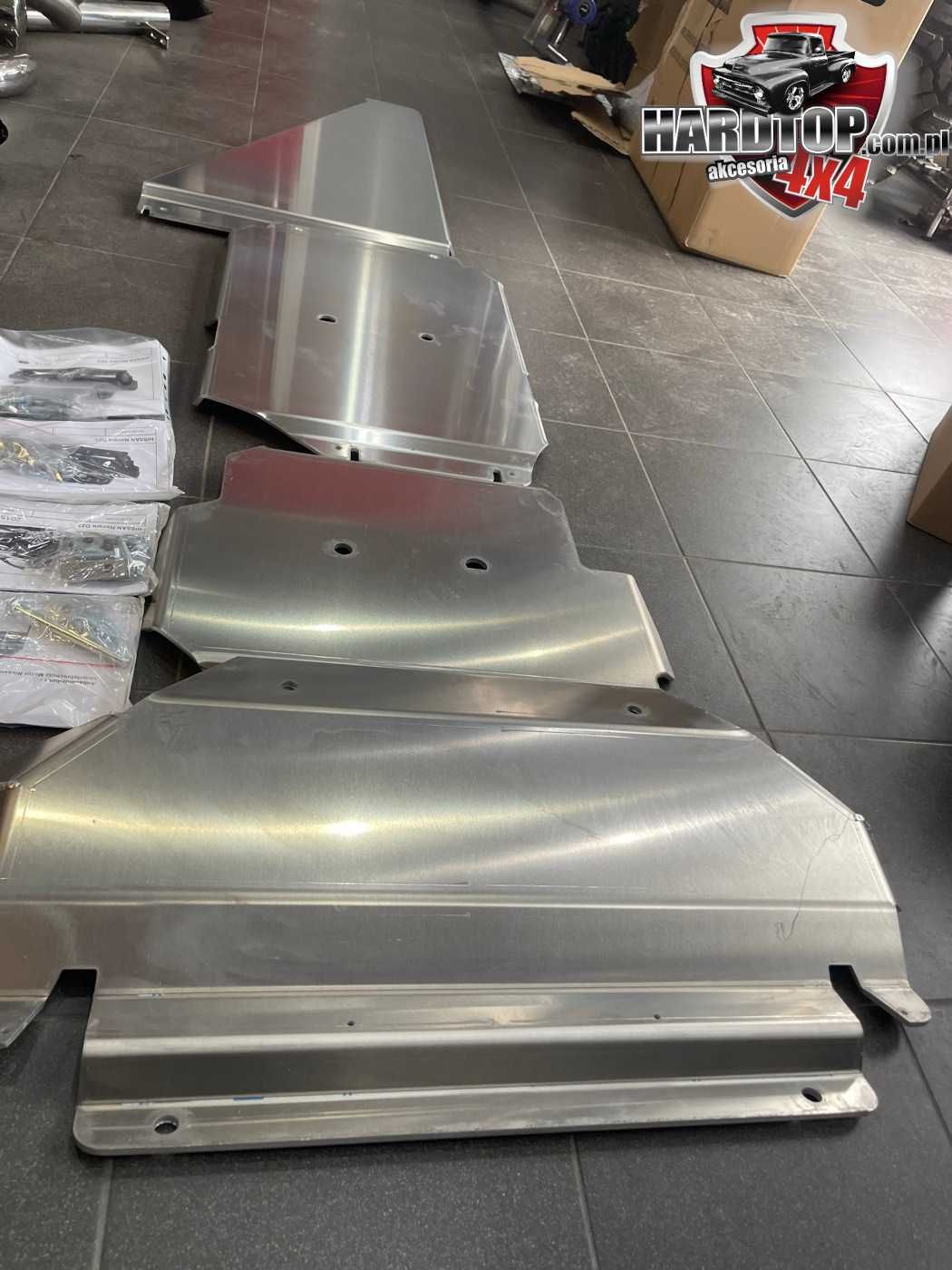 Osłona SILNIKA Osłony POD SILNIK Aluminiowe Nissan Navara D23 NP300