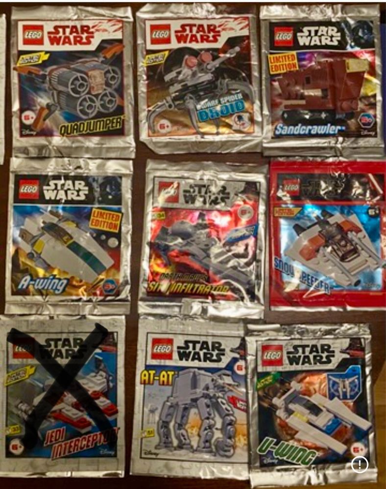 VENDO POLYBAGS LEGO