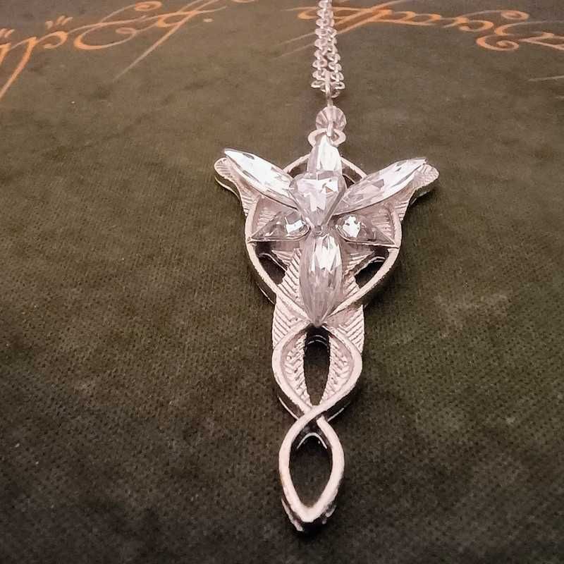 Naszyjnik Arweny Evenstar Władca Pierścieni The Lord of The Rings