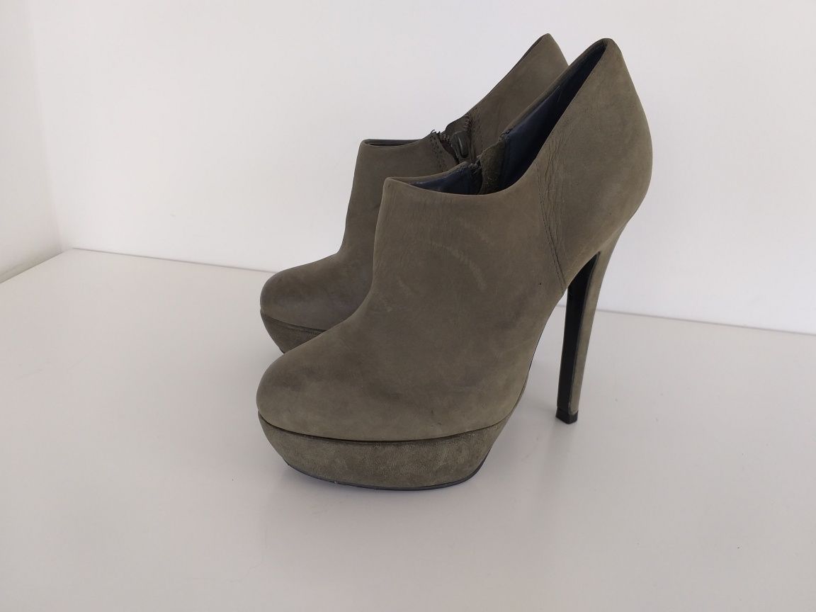 Buty botki skórzane Office London w rozmiarze 36 Nowe