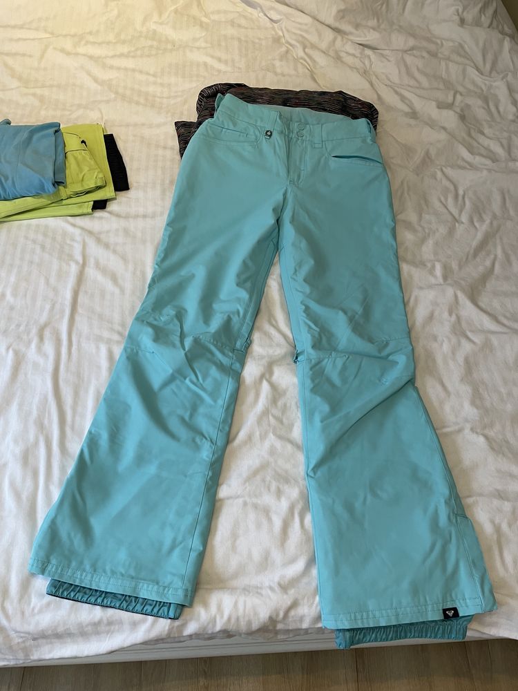 Roxy spodnie snowboard narty niebieskie M