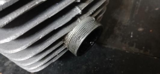 Cylinder wsk 125, głowica, tłok - komplet