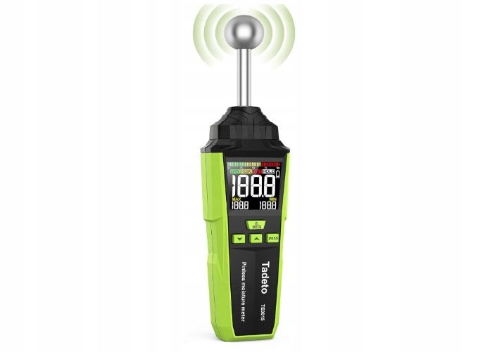 Tester wilgotności Tadeto TE0015 z kolorowym wyświetlaczem M990