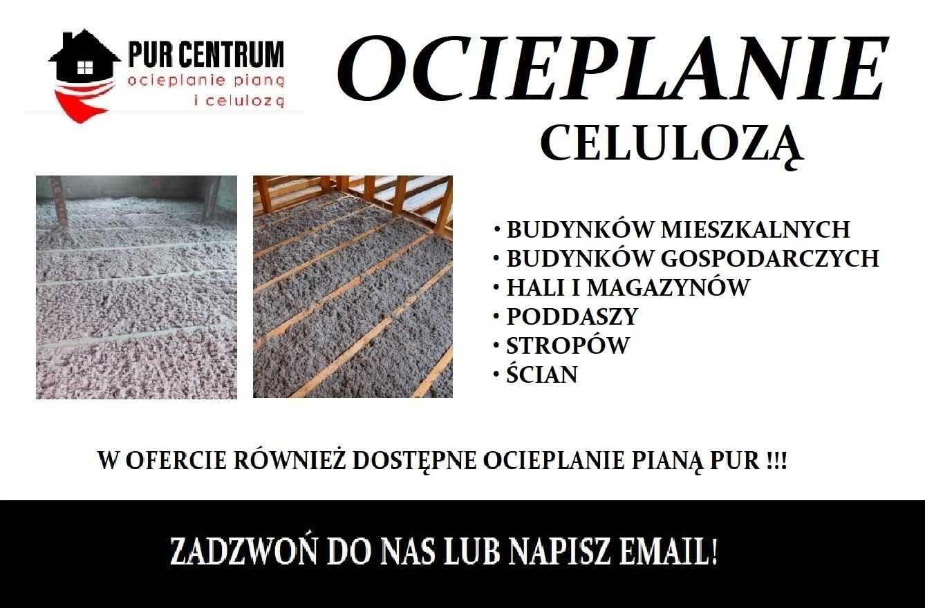Ocieplanie Celulozą Izolacja Wdmuchiwanie wełny celulozowej Ocieplenia