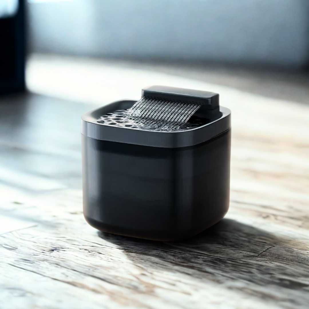 Black Automatic Cat Fountain – Fonte Automática Preta para Gatos