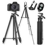 STATYW 4w1 TRIPOD PILOT uchwyt na telefon aparat 33-103cm stojak