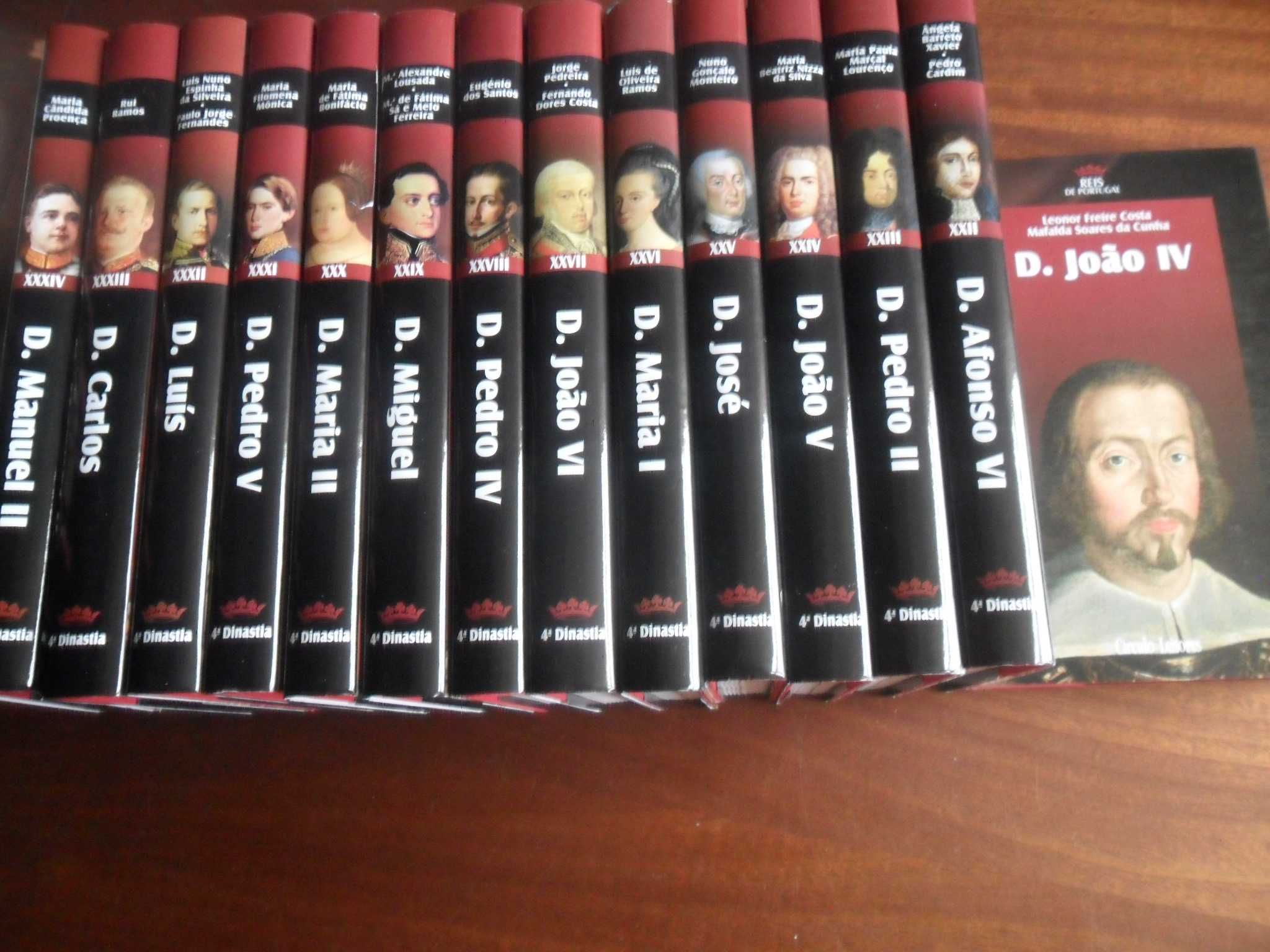 "Reis de Portugal" - 34 Volumes de Vários Autores - 1ª Edição de 2005