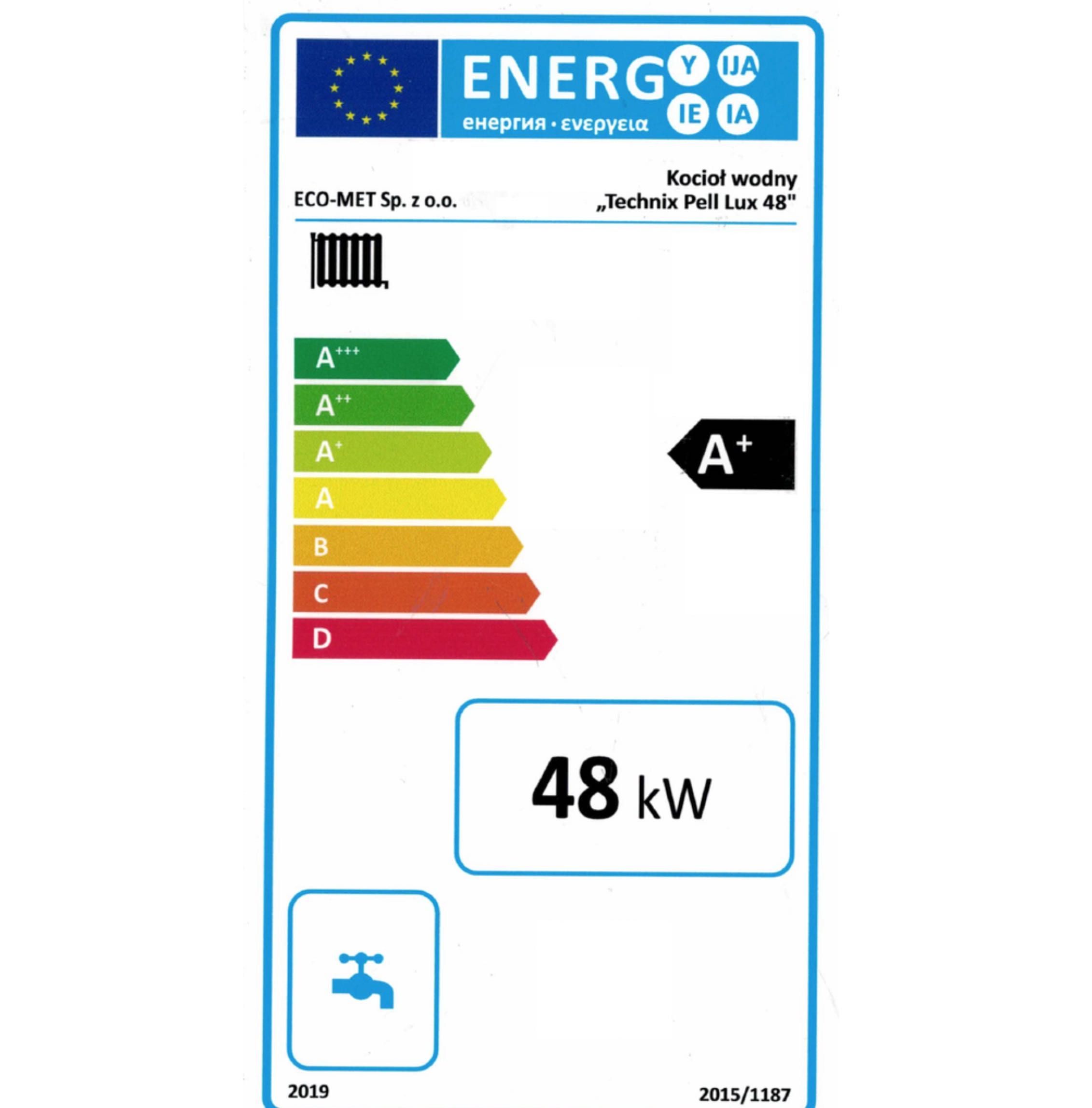 Dofinansowanie "Czyste Powietrze" Kocioł TECHNIX PELL LUX 48kW