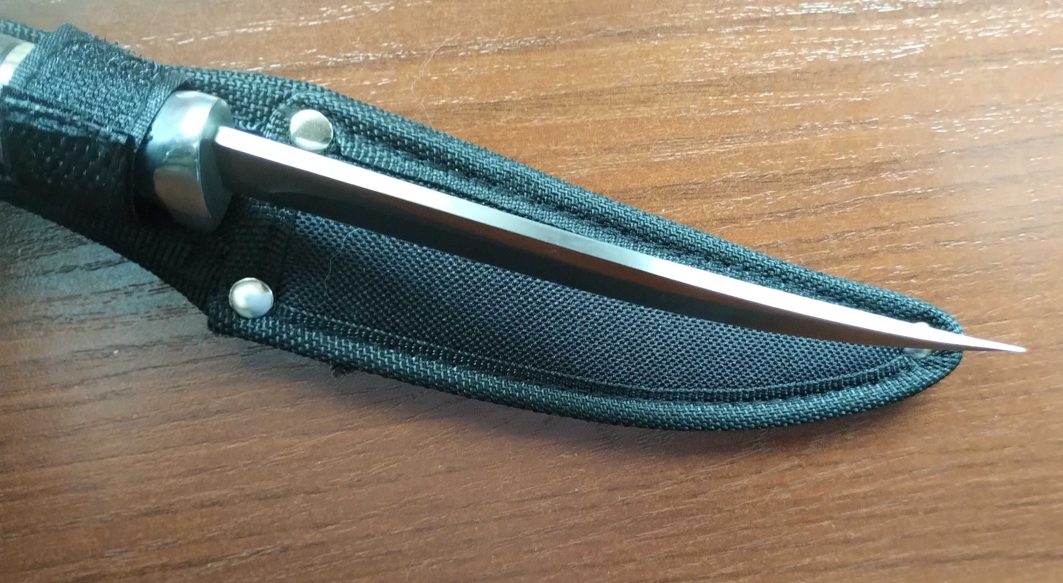 Nóż myśliwski wojskowy kuchenny turystyczny BUSHCRAFT 25cm.