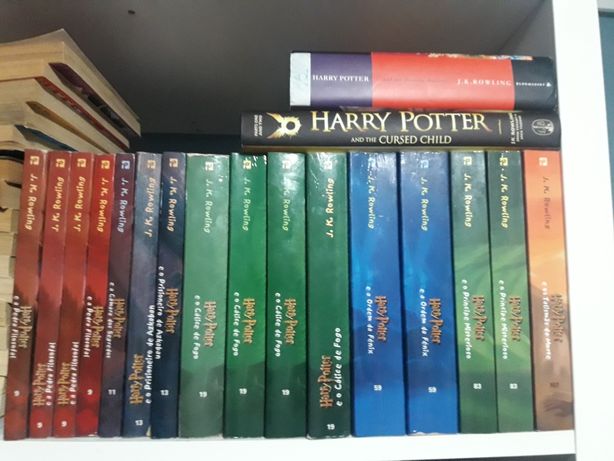 Livros Harry Potter + Tolkien