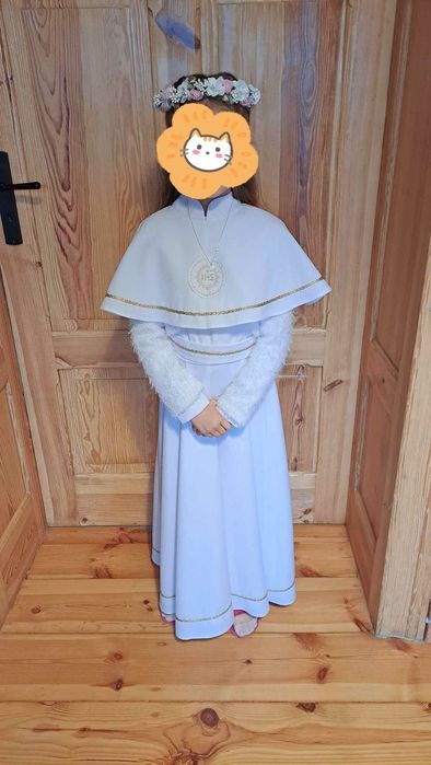 Zestaw komunijny roz 134-140