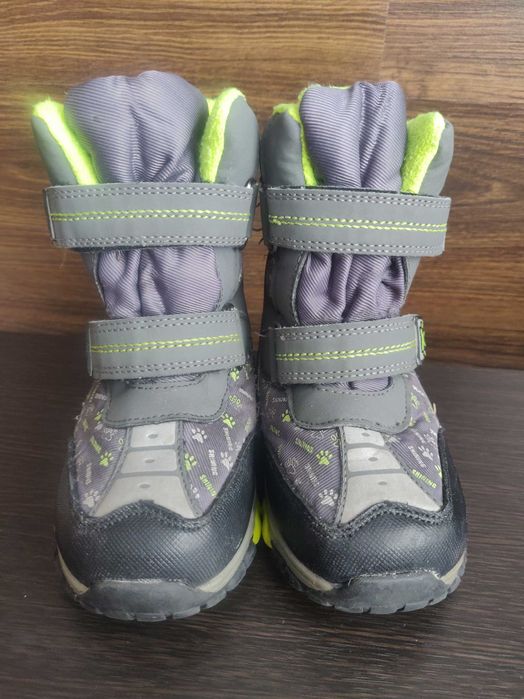 Ортопедичные ботинки р. 28 , стелька 18-18,5 см. серые