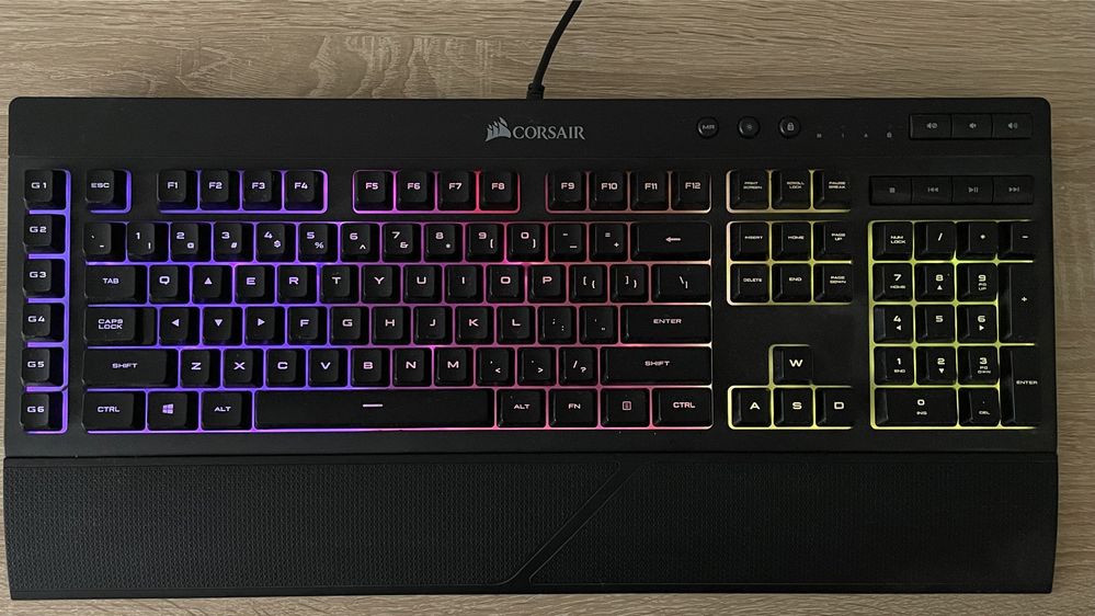 Zestaw Corsair K55 RGB Pro + Harpoon RGB Pro